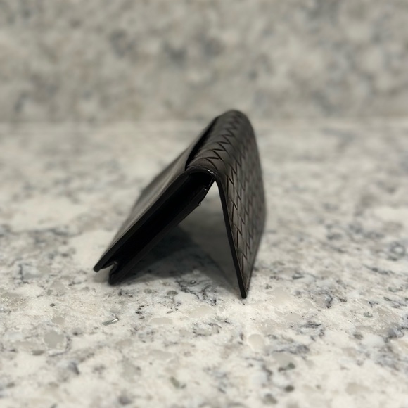 BOTTEGA VENETA INTRECCIATO CARD CASE- Dark Brown - Picture 10 of 10